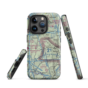 Silvernails Field (82NY) VFR Sectional  Tough iPhone Case