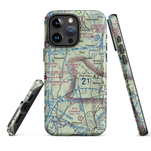 Silvernails Field (82NY) VFR Sectional  Tough iPhone Case