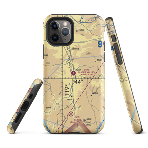 Silvies Valley Ranch Airport (OG14) VFR Sectional  Tough iPhone Case