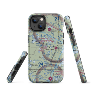 Simons Airfield (1WN5) VFR Sectional  Tough iPhone Case