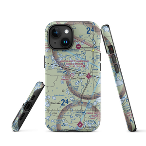 Simons Airfield (1WN5) VFR Sectional  Tough iPhone Case