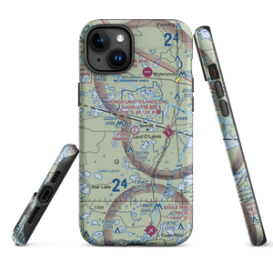 Simons Airfield (1WN5) VFR Sectional  Tough iPhone Case