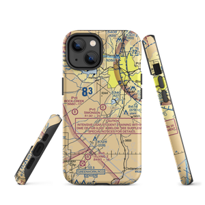 Simonson Field (80CO) VFR Sectional  Tough iPhone Case