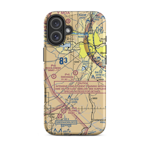 Simonson Field (80CO) VFR Sectional  Tough iPhone Case