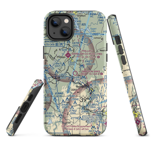 Simpson Airport (9W3) VFR Sectional  Tough iPhone Case