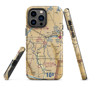 Simpson Airport (ID62) VFR Sectional  Tough iPhone Case