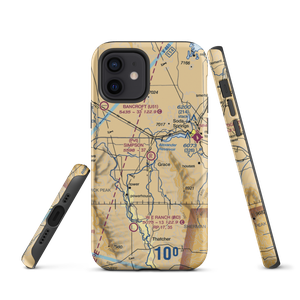 Simpson Airport (ID62) VFR Sectional  Tough iPhone Case