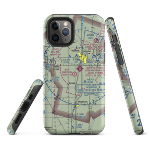 Simpson Airport (NE09) VFR Sectional  Tough iPhone Case