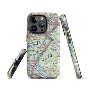 Simpsonville Airport (VG12) VFR Sectional  Tough iPhone Case