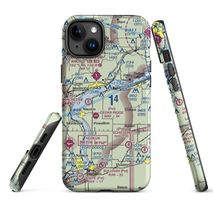 Sinele's Sunset Strip (69IS) VFR Sectional  Tough iPhone Case