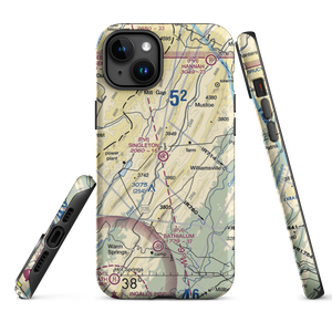 Singleton Airport (97VA) VFR Sectional  Tough iPhone Case