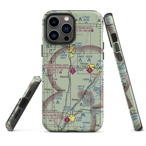 Sioux County Regional Airport (SXK) VFR Sectional  Tough iPhone Case