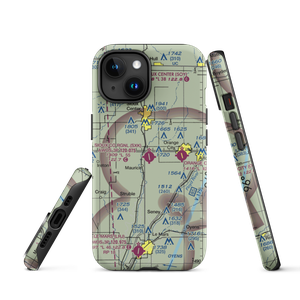 Sioux County Regional Airport (SXK) VFR Sectional  Tough iPhone Case