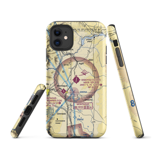 Siskiyou County Airport (SIY) VFR Sectional  Tough iPhone Case