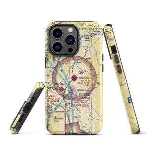 Siskiyou County Airport (SIY) VFR Sectional  Tough iPhone Case