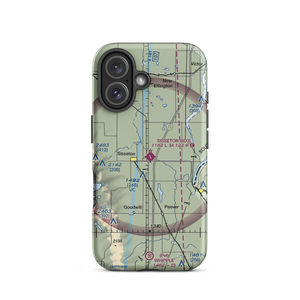 Sisseton Municipal Airport (8D3) VFR Sectional  Tough iPhone Case
