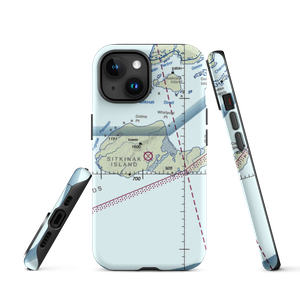 Sitkinak Airport (SKJ) VFR Sectional  Tough iPhone Case