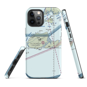 Sitkinak Airport (SKJ) VFR Sectional  Tough iPhone Case