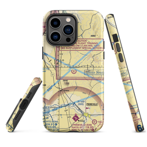 Six Springs Ranch Airport (OG51) VFR Sectional  Tough iPhone Case