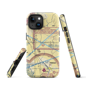 Six Springs Ranch Airport (OG51) VFR Sectional  Tough iPhone Case