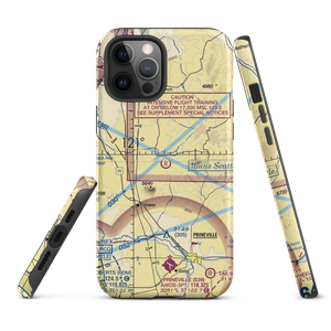 Six Springs Ranch Airport (OG51) VFR Sectional  Tough iPhone Case