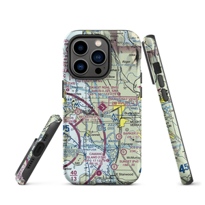 Skagit Regional Airport (BVS) VFR Sectional  Tough iPhone Case