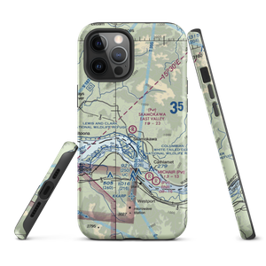 Skamokawa East Valley Airport (18JY) VFR Sectional  Tough iPhone Case