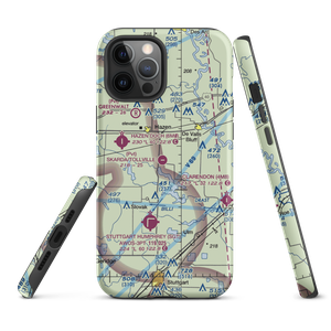 Skarda/Tollville Airport (21AR) VFR Sectional  Tough iPhone Case