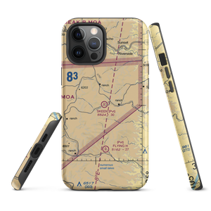 Skeen Ranch Airport (82NM) VFR Sectional  Tough iPhone Case