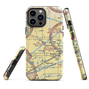Skellytown Airport (3TE6) VFR Sectional  Tough iPhone Case