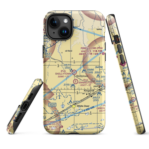 Skellytown Airport (3TE6) VFR Sectional  Tough iPhone Case