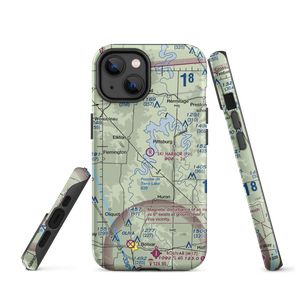 Ski Harbor Airport (67MO) VFR Sectional  Tough iPhone Case