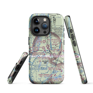 Skid Marks Airport (AK67) VFR Sectional  Tough iPhone Case