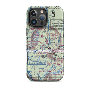 Skid Marks Airport (AK67) VFR Sectional  Tough iPhone Case