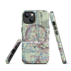 Skid Marks Airport (AK67) VFR Sectional  Tough iPhone Case