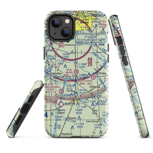 Skip's Place Airport (2IN0) VFR Sectional  Tough iPhone Case