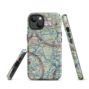 Skis Landing Area Airport (CT07) VFR Sectional  Tough iPhone Case