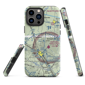 Sky Acres Airport (1XA1) VFR Sectional  Tough iPhone Case