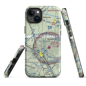 Sky Acres Airport (1XA1) VFR Sectional  Tough iPhone Case