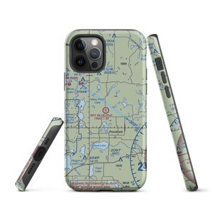 Sky Blue Airfield (6MN0) VFR Sectional  Tough iPhone Case