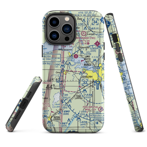 Sky Diving Airport (64WI) VFR Sectional  Tough iPhone Case