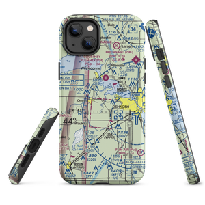 Sky Diving Airport (64WI) VFR Sectional  Tough iPhone Case