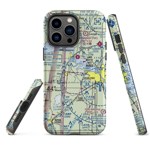 Sky Diving Airport (64WI) VFR Sectional  Tough iPhone Case