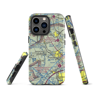 Sky Glen Airport (MA75) VFR Sectional  Tough iPhone Case