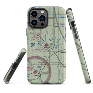 Sky Haven Airport (5N4) VFR Sectional  Tough iPhone Case