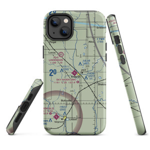 Sky Haven Airport (5N4) VFR Sectional  Tough iPhone Case