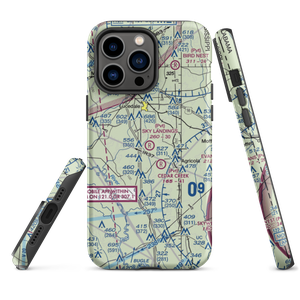 Sky Landings Airport (22MS) VFR Sectional  Tough iPhone Case