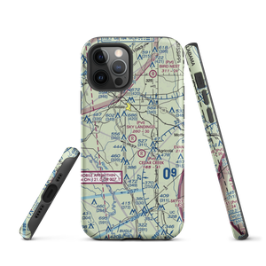 Sky Landings Airport (22MS) VFR Sectional  Tough iPhone Case