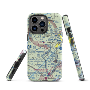 Sky Manor Airport (N22) VFR Sectional  Tough iPhone Case