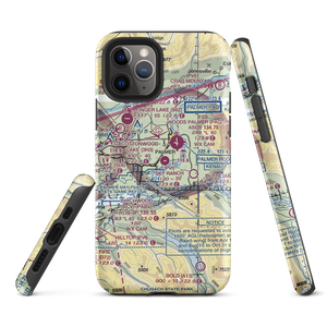 Sky Ranch At Pioneer Peak Airport (AK50) VFR Sectional  Tough iPhone Case